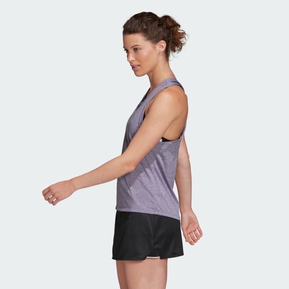 Adidas Club Tie-Back Tank Top - Picture 4 of 14